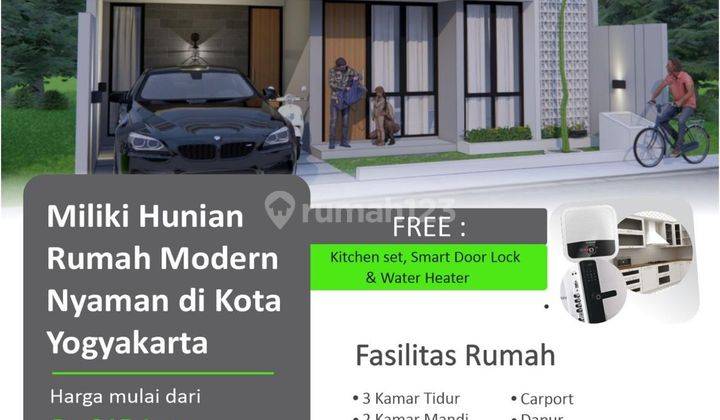 Rumah Impian Di Cluster Eksklusif 800 Jtan Dekat Pemda Sleman 1