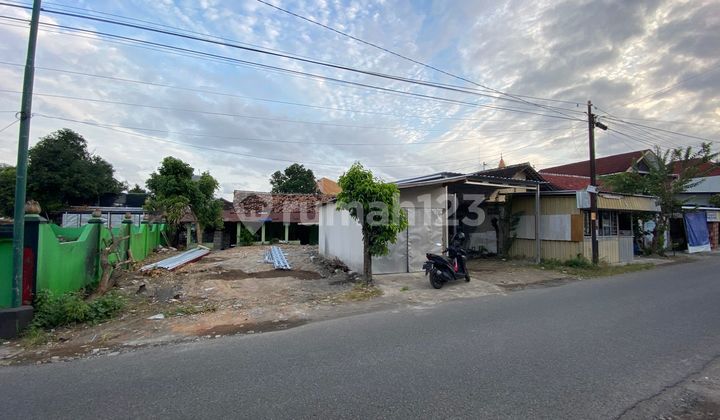Tanah Luas Pinggir Jalan di Pusat Kota Jogja - Legalitas SHMP Lokasi di Rejowingangun, Kotagede 1