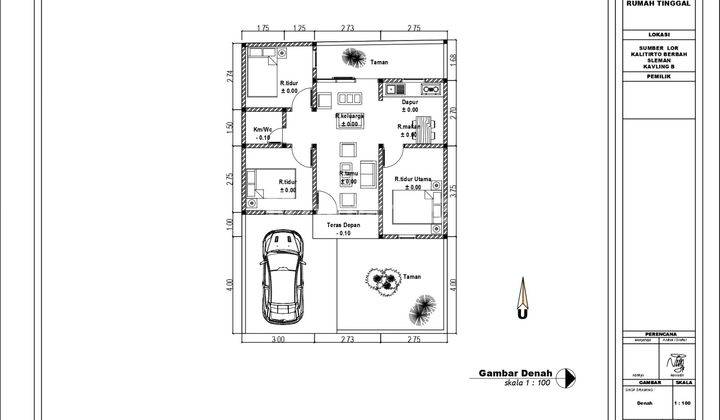 Rumah Desain Industrial Strategis di Selatan Bandara Adisucipto 2