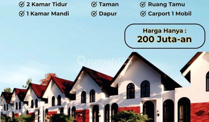 Hunian Nyaman 200 Jtan, Bisa Cash Tempo 12X Di Prambanan 1