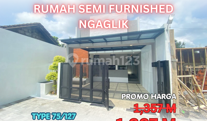 Satu-Satunya di Ngaglik! Rumah Siap Huni Promo Potongan 150 Juta