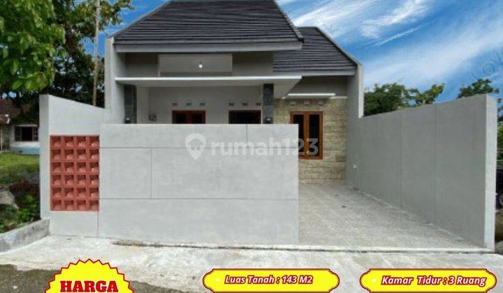 Jual Rumah Konsep Modern Tropis, Strategis di Timur Rs Pku Sleman 1