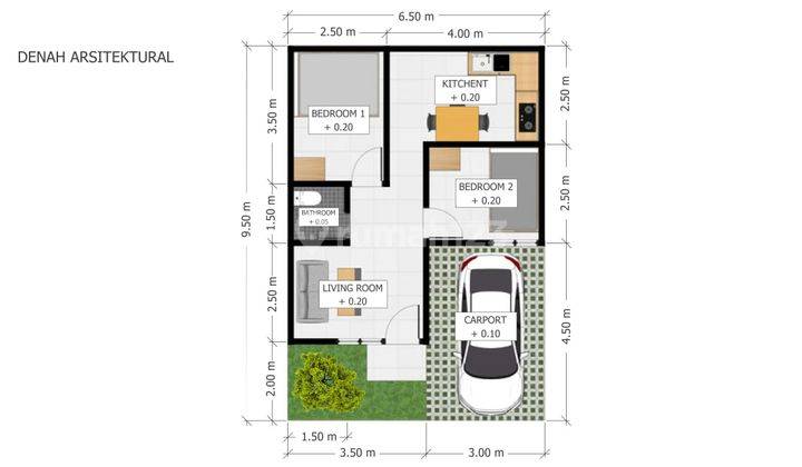 Jual Rumah Strategis Harga 500 Jtan di Selatan Amplas Ambarukmo 2