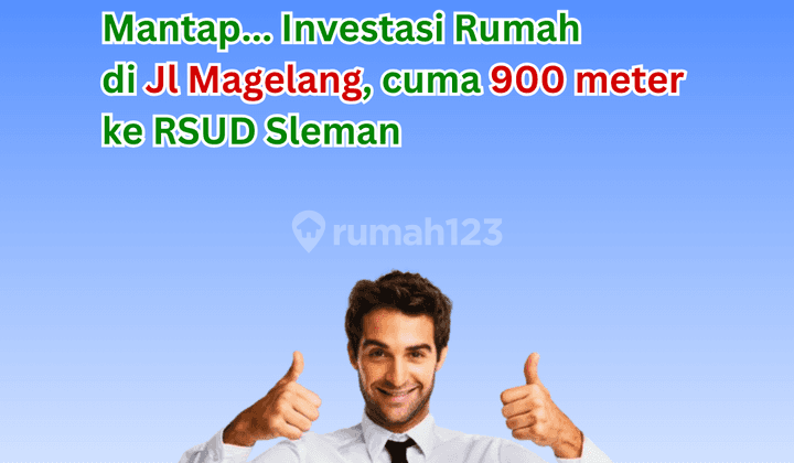 Rumah Asri, 400 Jtan Cocok Untuk Hunian di Jl Magelang Km 12 2