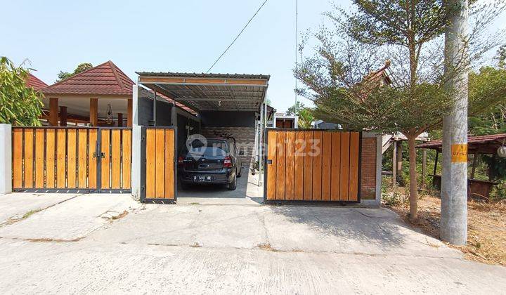 DIJUAL RUMAH KONSEP BANGUNAN JAWA STRATEGIS DEKAT CANDI PRAMBANAN 1