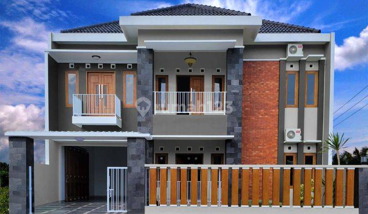 Rumah 2 Lantai Siap Huni Bonus Semi Furnished di Kalasan Sleman 1