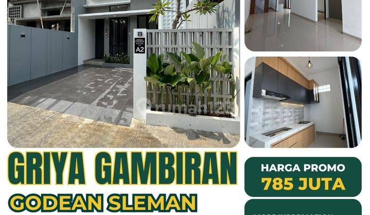 Rumah Siap Huni, Desain Mewah Harga 785Jt Dekat Pasar Cebongan 1