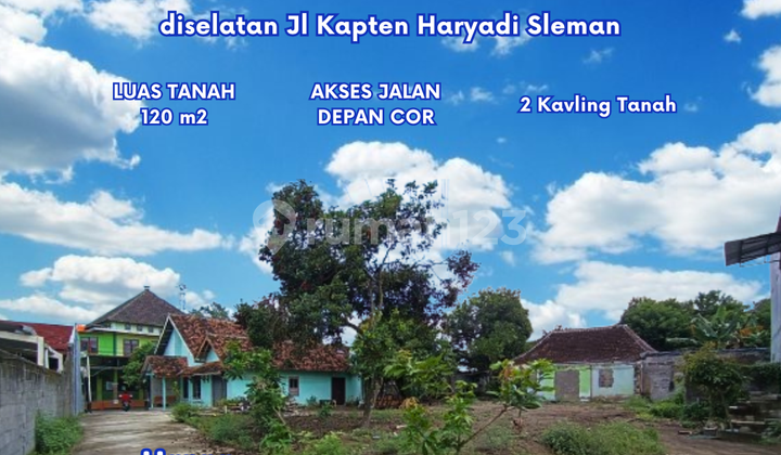 Land Hook 120 m² Strategic Location Near Palagan - Promising Investment Asset