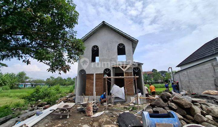 Rumah Desain Minimalis Modern 200 Jtan Dalam Cluster Di Prambanan 1