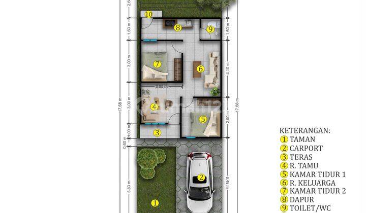 Rumah Impian Limasan Modern di Kawasan Strategis Jalan Magelang 2