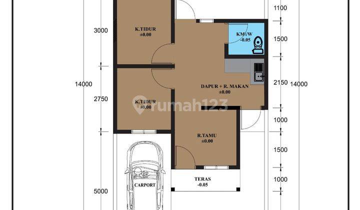 Rumah Murah Asri 390 Jtan Dalam Cluster Di Barat Ibarbo Park 2