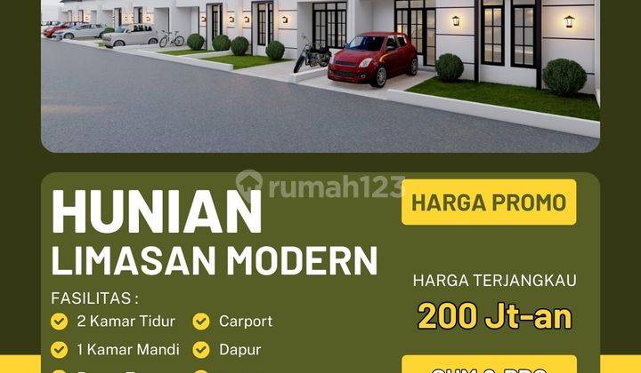 Rumah Milenial 200 Jtan, Strategis di Kawasan Candi Prambanan 1