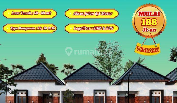 Rumah Limasan Klasik, Bisa Cash Tempo 12X di Prambanan Sleman 1