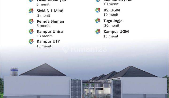 Rumah Impian Di Cluster Eksklusif 800 Jtan Dekat Pemda Sleman 2