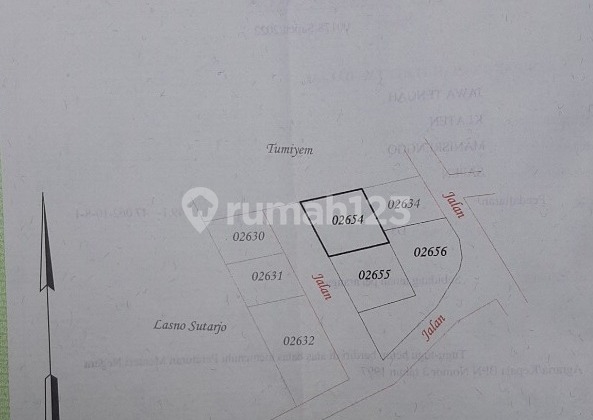 Tanah Pekarangan Murah Strategis di Manisrenggo, Cocok untuk Rumah. Tanah Pekarangan Murah Strategis di Manisrenggo, Cocok untuk Rumah.