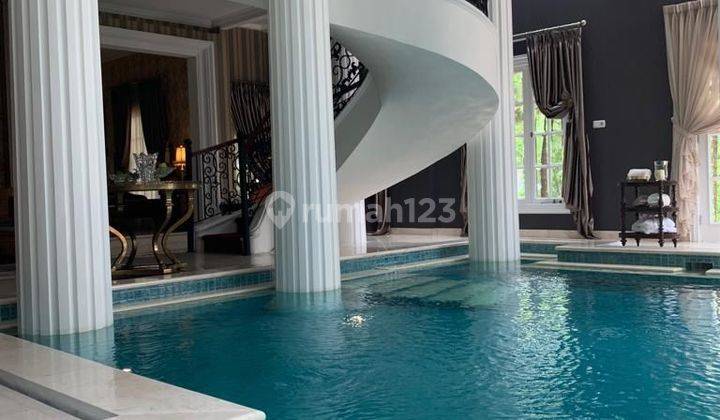 Rumah Modern Klasik Kolam Renang Pesanggrahan Jakarta Selatan 1