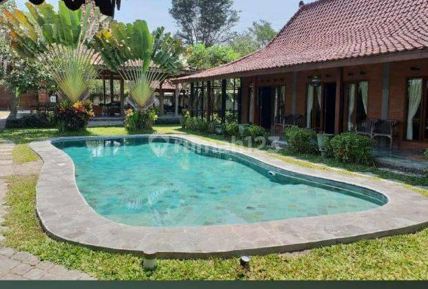 Rumah Joglo Private Pool dijual Depok Sleman.JARANG ADA TERBAIK!! 1