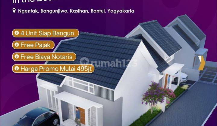 Rumah Cluster Bangunjiwo Umy Jogja Free Biaya!!, Kasihan Yogyakar 1