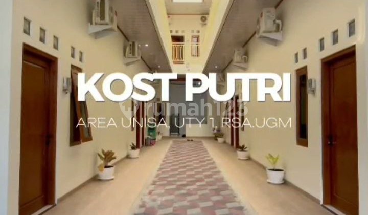 Kost Eklsusif Baru Dkt Kampus UNISA jogja,FULLY FURNISHED TERMURAH!!!