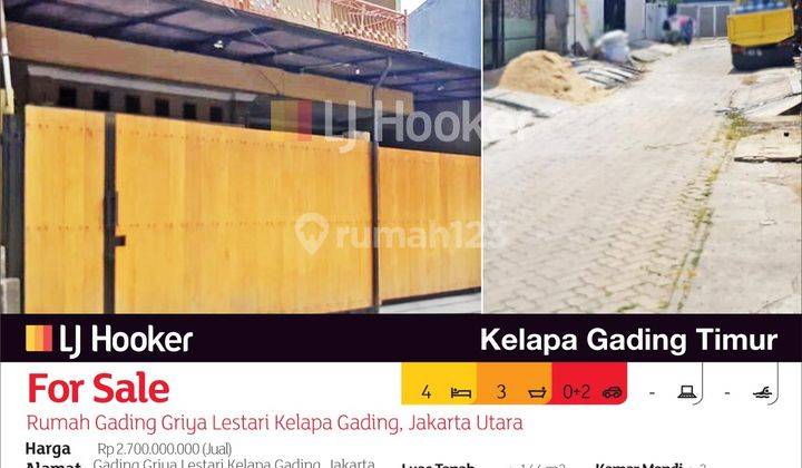 Rumah Gading Griya Lestari Kelapa Gading, Jakarta Utara 2