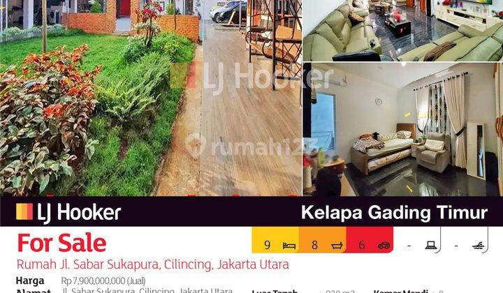 Rumah Jl. Sabar Sukapura, Cilincing, Jakarta Utara 2