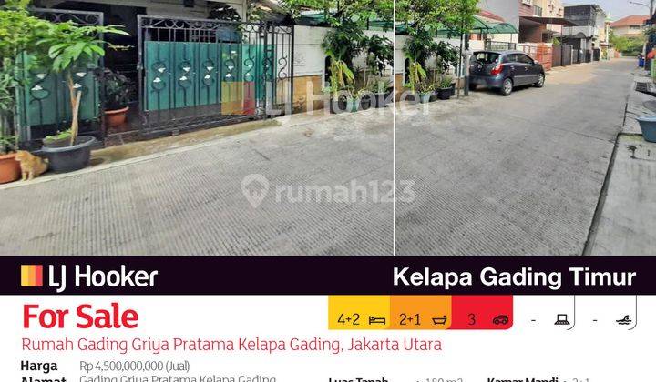 Rumah Gading Griya Pratama Kelapa Gading, Jakarta Utara 2