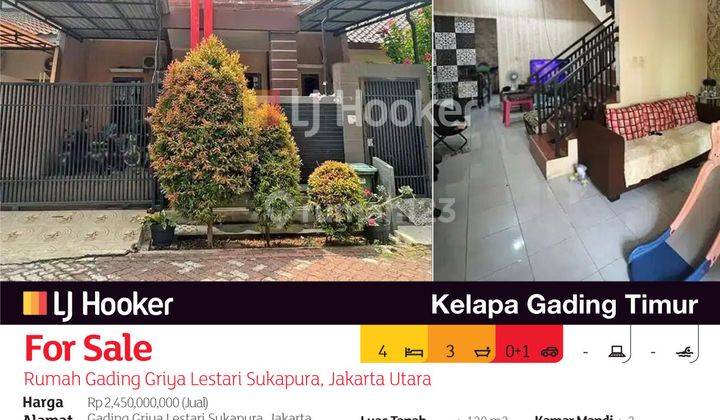 Rumah Gading Griya Lestari Sukapura, Jakarta Utara 2