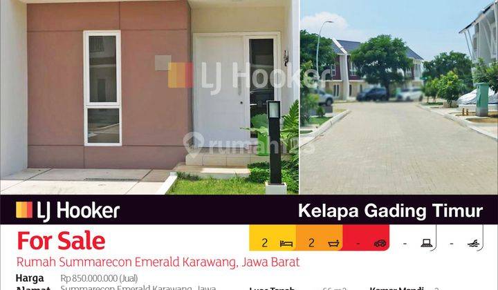 Rumah Summarecon Emerald Karawang, Jawa Barat 2