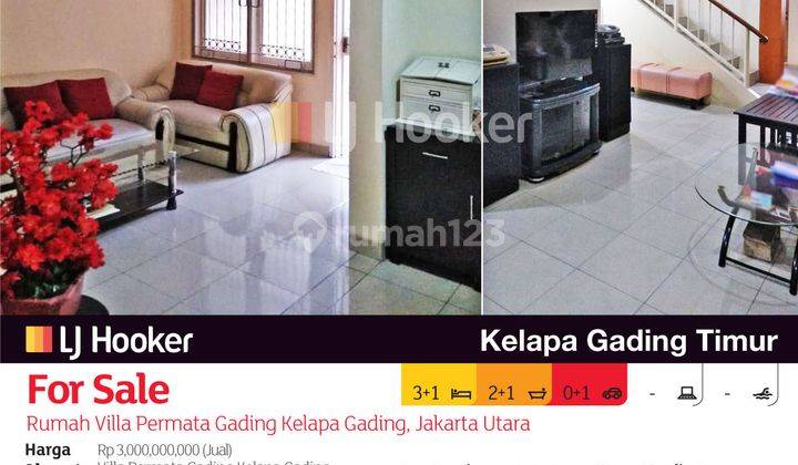 Rumah Villa Permata Gading Kelapa Gading, Jakarta Utara 2