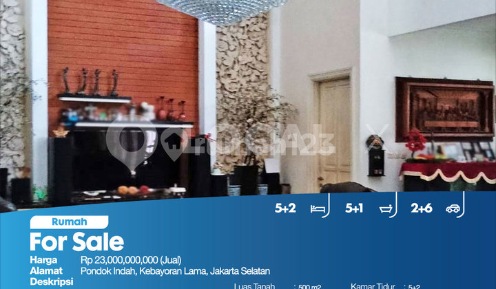 Rumah Pondok Indah, Kebayoran Lama, Jakarta Selatan 2