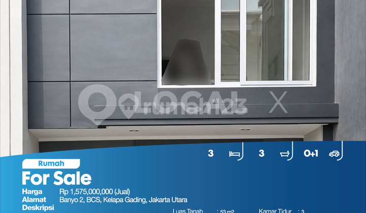 Banyo 2 House, Bcs, Kelapa Gading, North Jakarta 2