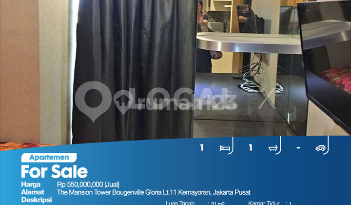 Apartemen The Mansion Tower Bougenville Gloria Lt.11 Kemayoran, Jakarta Pusat 2