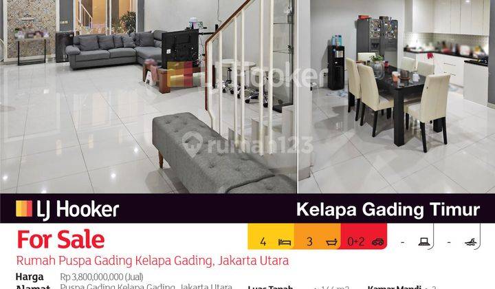 Rumah Puspa Gading Kelapa Gading, Jakarta Utara 2