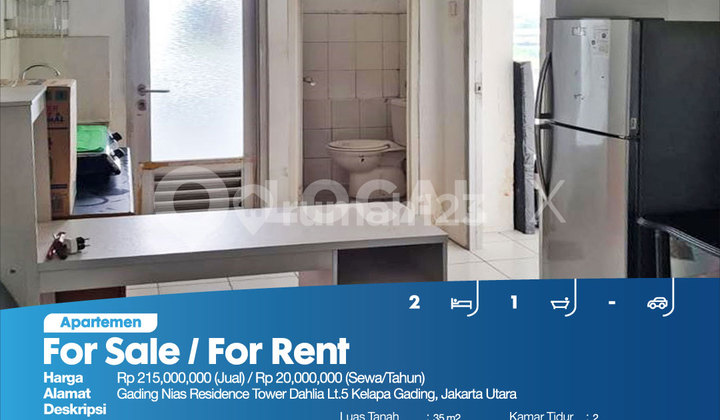 Gading Nias Residence Tower Dahlia 5th Floor, Kelapa Gading, North Jakarta 2