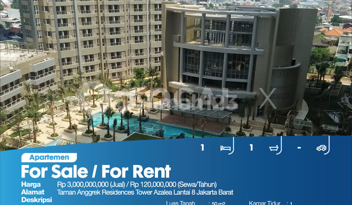 Apartemen Taman Anggrek Residences Tower Azalea Lantai 8, Tanjung Duren, Grogol, Jakarta Barat 2