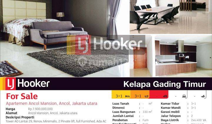 Apartemen Ancol Mansion, Ancol, Jakarta Utara 2