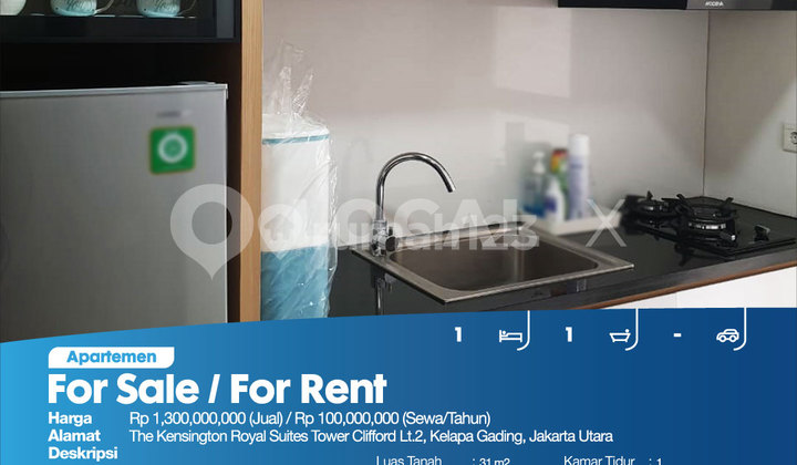Apartemen The Kensington Royal Suites Tower Clifford Lt.2, Kelapa Gading, Jakarta Utara 2