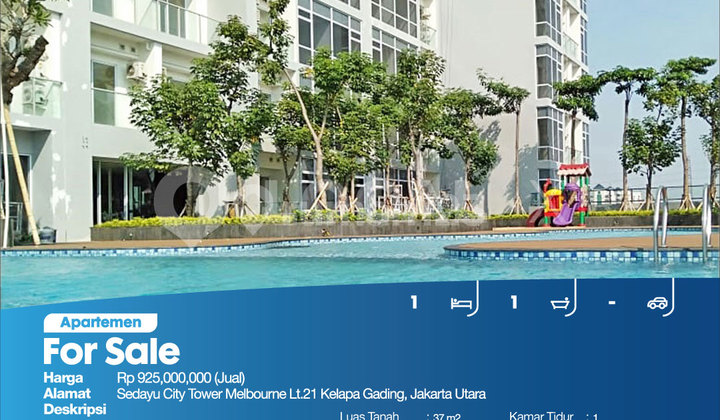 Sedayu City Tower Melbourne 21st Floor, Kelapa Gading, North Jakarta 2