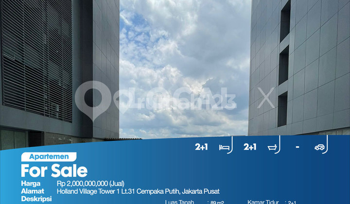 Apartemen Holland Village Tower 1 Lt.31 Cempaka Putih, Jakarta Pusat 2