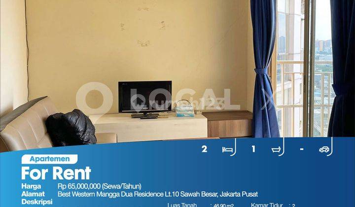 Apartemen Best Western Mangga Dua Residence Lt.10 Sawah Besar, Jakarta Pusat 2