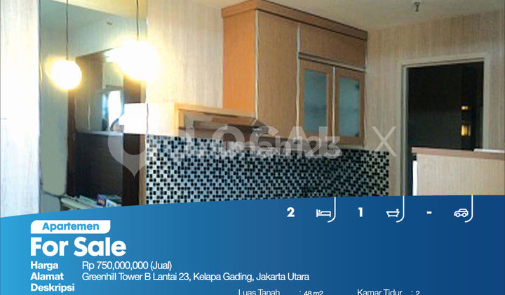 Greenhill Tower B Apartment 23rd Floor, Kelapa Gading, North Jakarta 2