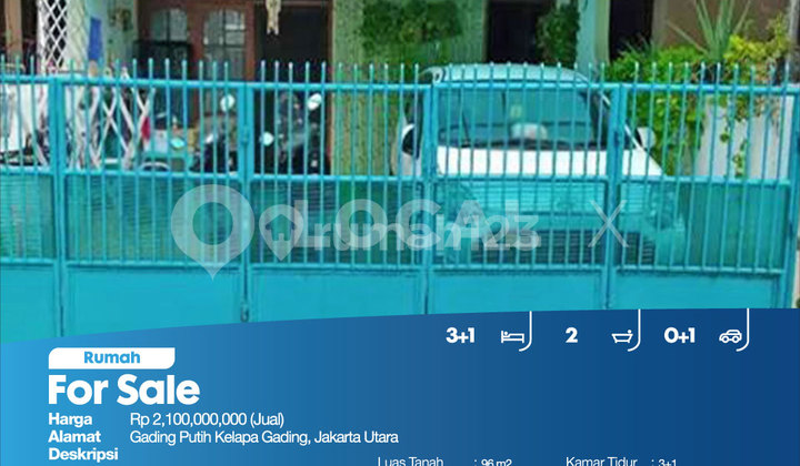 Rumah Gading Putih Kelapa Gading, Jakarta Utara 2