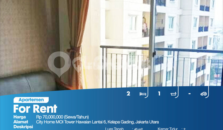 City Home Moi Tower Hawaiian 6th Floor, Kelapa Gading, North Jakarta 2