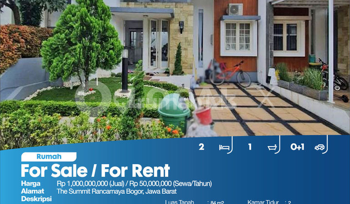 The Summit Rancamaya House, Bogor, West Java