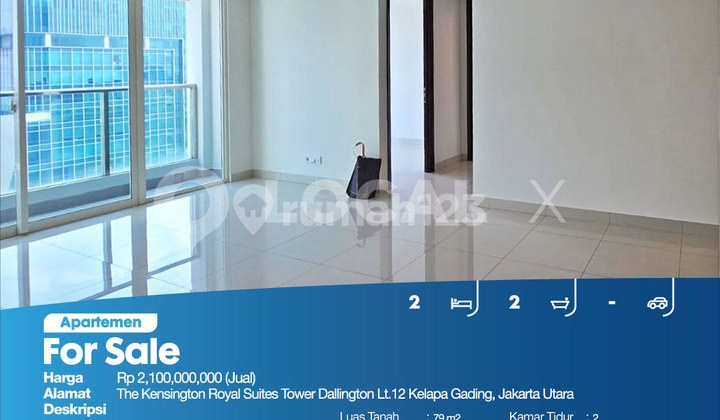 Apartment The Kensington Royal Suites Tower Dallington 12th Floor Kelapa Gading, North Jakarta 2