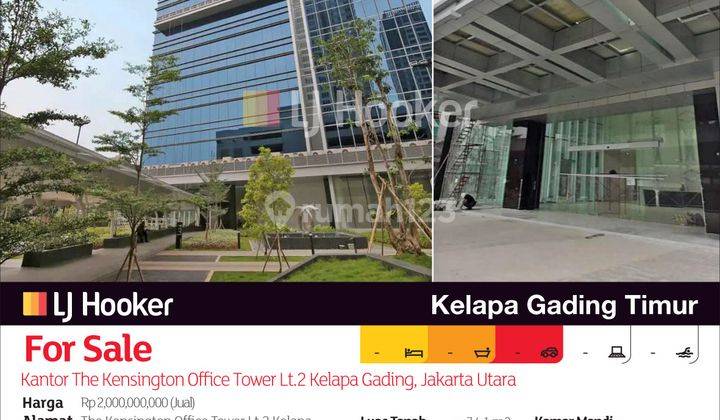 Kantor The Kensington Office Tower Lt.2 Kelapa Gading, Jakarta Utara 2