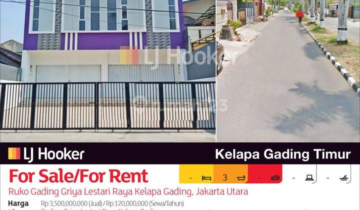 Ruko Gading Griya Lestari Raya Kelapa Gading, Jakarta Utara 2