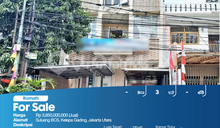 Rumah Suluang Bcs, Kelapa Gading, Jakarta Utara 2