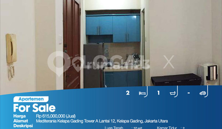 Mediterania Apartment Kelapa Gading Tower A Floor 12, Kelapa Gading, North Jakarta 2