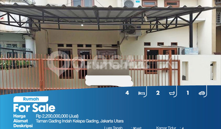 Taman Gading Indah House, Kelapa Gading, North Jakarta 2